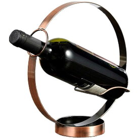 ワインホルダー ワインラック アンティーク シャンパン ボトル スタンド インテリア ディスプレイ Anberotta W44 (ブロンズ・ゴールド)
