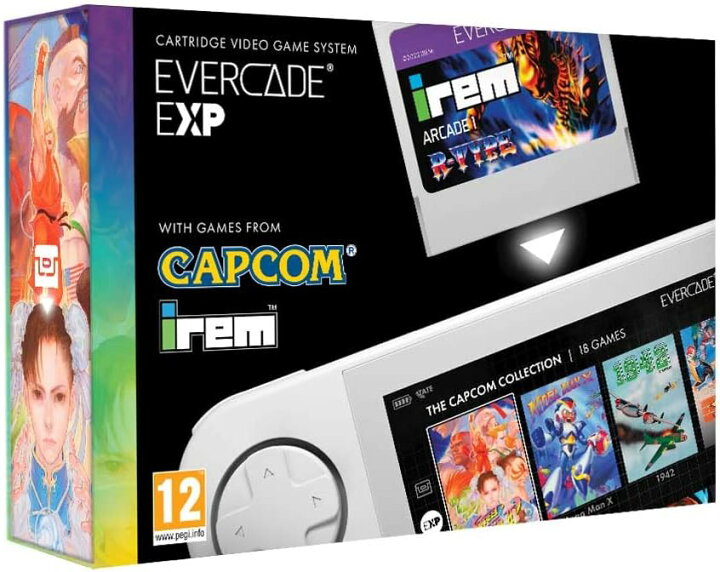 楽天市場】携帯型レトロゲーム機 Evercade EXP Blaze Entertainment  