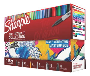 Sharpie V[s[  p[}lg}[J[ 115{ Zbg  J[y }[J[ ׎ ɍ 2y  ϐ A[g CXg fUC XPb` l̓hG }_A[g Nt