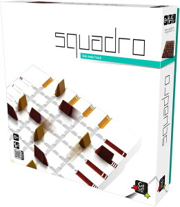 ボードゲーム SQUADRO MINI SQUADRO 高品質木製コンポーネント 携帯に便利なミニサイズ 抽象戦略性 シンプルルール 8歳以上対象 約15分プレイ 2人用戦略的思考 反転移動 駒ブロック駆け引き 奥深