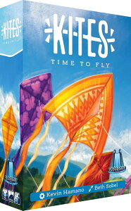 ボードゲーム Kites カイト Kites 砂時計 協力型リアルタイムゲーム 6色の砂時計を使い仲間と協力してカラフルな凧を空高く舞い上げる戦略的かつ緊張感あふれるボードゲーム 英語版 日本語説