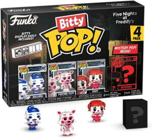 tBMA Five Nights at Freddy's Bitty Pop! ~jtBMA 4̃Zbg Ballora Funtime Foxy Baby ~Xe[tBMA irj[ n[hANP[X fBXvCP[Xt lCz[