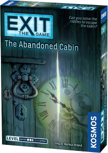 {[hQ[ Exit The Abandoned Cabin GOWbg pЂ̎R Thames Kosmos hCcNԃQ[܎ GXP[v[̌ ͌^ ^CvCVXe 1-4p 60-120 12Έȏ Eo