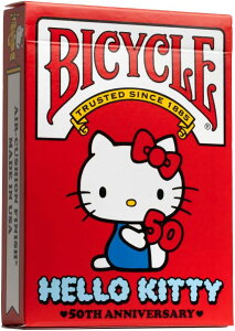 gvJ[h n[LeB Hello Kitty Playing Cards Bicycle 50N Anniversary TILN^[ |[J[TCY 56 LOi RN^[ v~AJ[hXgbN GA[NbVtBjb