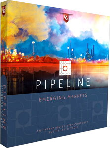 ボードゲーム パイプライン エマージング マーケッツ Pipeline Emerging Markets 拡張セット Capstone Games 石油精製戦略 新興市場技術 バルブ ソロプレイ対応 1人2人用 12歳以上 30分120分 英語 英語版 日