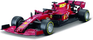 ミニカー ダイキャストカー フェラーリ SF1000 2020年型マシン 1/43スケール ダイキャストモデル セバスチャン ベッテル 5号車 再現 精巧 ボディワーク 空力性能 エアロダイナミクス パーツ ウイ