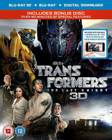 トランスフォーマー 最後の騎士王 3D Blu-Ray + Blu-Ray リージョンフリー 輸入版