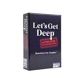 ボードゲーム Let's Get Deep After Dark Expansion Pack Let's Get Deep Core Party Game 輸入版 日本語説明書なし