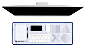 PlayStation 第5世代 対応 アイコン デスクマット ゲーミング 快適作業空間 オフィシャルライセンス商品