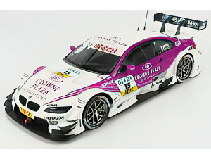 BMW - 3-SERIES M3 TEAM BMW RBM MAMPAEY N 15 DTM SEASON 2012 A.PRIAULX - WHITE PINK /Minichamps 1/18 �~�j�J�[