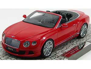 BENTLEY - CONTINENTAL GT SPEED CABRIOLET CONVERTIBLE 2013 - RED /Minichamps 1/18 ~jJ[