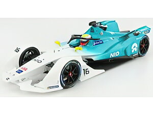 NIO - FORMULA-E TEAM NIO SPORT 004 N 16 SEASON 2018-2019 OLIVIER TURVEY - LIGHT BLUE WHITE /Minichamps 1/18 �~�j�J�[