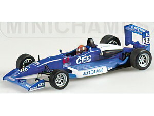 DALLARA - F3 MUGEN F301 N 33 SOUTH AMERICAN F3 CHAMPION 2002 N-A.PIQUET - 2 TONE BLUE WHITE /Minichamps 1/43 �~�j�J�[