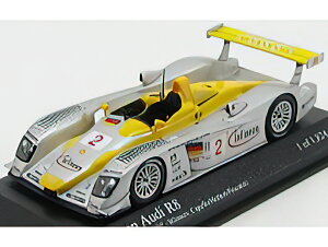 AUDI - R8 TEAM INFINEON N 2 WINNER 12h SEBRING 2002 CAPELLO - HERBERT - PESCATORI - SILVER YELLOW /Minichamps 1/43 ~jJ[