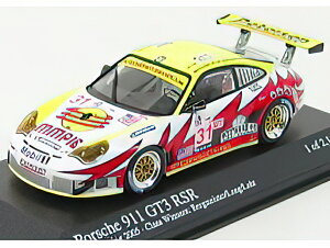 PORSCHE - 911 GT3RSR N 31 WINNER CLASS 12h SEBRING 2005 LONG LUHR - WHITE YELLOW RED /Minichamps 1/43 ~jJ[