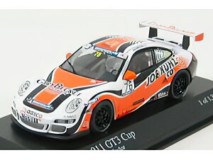 PORSCHE - 911 997 GT3 N 76 AASCO G.D. BECKER SUPERCUP 2006 - ORANGE WHITE BLACK /Minichamps 1/43 �~�j�J�[