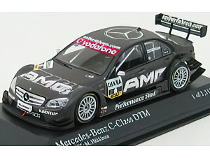 MERCEDES BENZ - C-CLASS AMG DTM 2007 MIKA HAKKINEN - GREY /Minichamps 1/43 �~�j�J�[