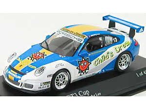 PORSCHE - 911 GT3 N 13 CARRERA CUP ASIA MACAU 2007 M.LEE - LIGHT BLUE WHITE /Minichamps 1/43 �~�j�J�[