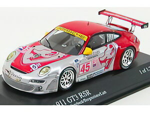 PORSCHE - 911 GT3RSR N 45 12h SEBRING 2007 VAN-OVERBEEK - BERGMEISTER - LIEB - SILVER RED /Minichamps 1/43 ~jJ[