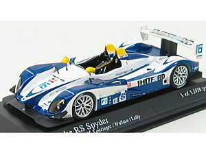 PORSCHE - RS SPIDER N 16 DYSON RACING 12H SEBRING 2007 WALLACE - LEITZINGER - LALLY - WHITE BLUE /Minichamps 1/43 �~�j�J�[