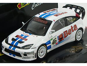 FORD ENGLAND - FOCUS RS07 WRC N 46 RALLY MONZA 2007 VALENTINO ROSSI - C.CASSINA - WHITE BLUE /Minichamps 1/43 �~�j�J�[