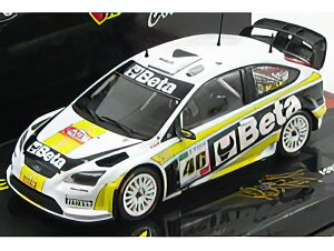 FORD ENGLAND - FOCUS RS07 WRC BETA N 46 RALLY MONZA 2008 VALENTINO ROSSI - C.CASSINA - WHITE BLACK YELLOW /Minichamps 1/43 �~�j�J�[