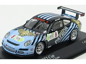 PORSCHE - 911 997 GT3 CUP N 8 IMSA GT3 SFIDA 2009 GERRY VENTO - BLACK LIGHT BLUE /Minichamps 1/43 �~�j�J�[