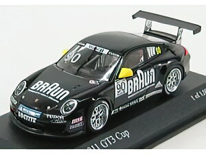 PORSCHE - 911 997-2 GT3 BRAUN N 90 VIP SUPERCUP 2010 - BLACK /Minichamps 1/43 �~�j�J�[
