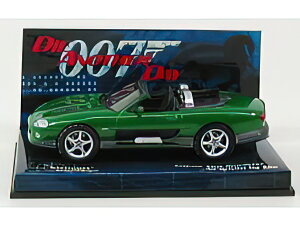 JAGUAR - XKR ROADSTER ZAO - DIE ANOTHER DAY - GREEN MET /Minichamps 1/43 ~jJ[