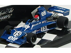 TYRRELL - F1 FORD 007 ELF N 15 SEASON 1975 M.LECLERE - BLUE /Minichamps 1/43 ~jJ[