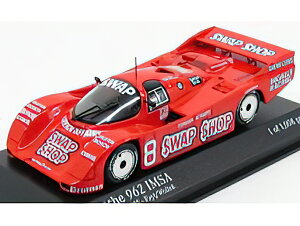 PORSCHE - 962 IMSA TEAM Swap SHOP N 8 WINNER 12h SEBRING 1985 FOYT - WOLLEK - RED /Minichamps 1/43 ~jJ[