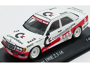 MERCEDES BENZ - 190E TEAM MARKO RMS N 9 DTM 1986 F.KLAMMER - WHITE RED BLUE /Minichamps 1/43 ~jJ[