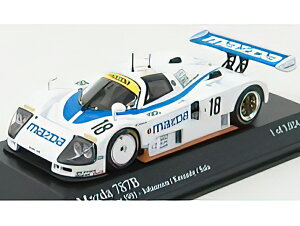 MAZDA - 787B N 18 24h LE MANS 1991 D.KENNEDY - S.JOHANSSON - M.S.SALA - WHITE /Minichamps 1/43 �~�j�J�[