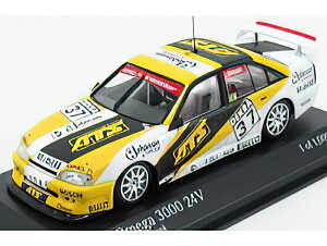 OPEL - OMEGA A 3000 24V N 37 SEASON DTM 1991 V.STRYCEK - YELLOW /Minichamps 1/43 ~jJ[