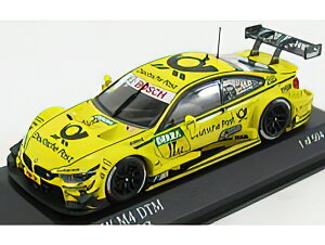 BMW - 4-SERIES M4 TEAM MTEK N 17 SEASON DTM 2014 T.GLOCK - YELLOW /Minichamps 1/43 ~jJ[