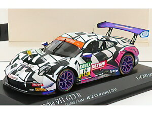 PORSCHE - 911 991-2 GT3-R IRON FORCE BY RING POLICE TEAM N 69 ADAC GT MASTERS RACE MOST 2019 J.E.SLOOTEN - L.LUHR - WHITE BLACK RED /Minichamps 1/43 ~jJ[