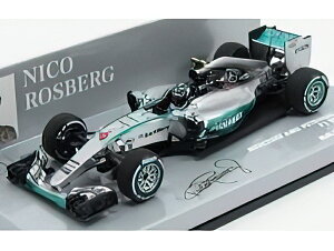 MERCEDES GP - F1 W06 AMG PETRONAS HYBRID N 6 MALAYSIAN GP 2015 NICO ROSBERG - SILVER GREEN /Minichamps 1/43 �~�j�J�[