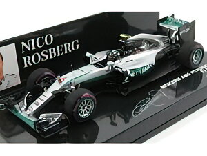 MERCEDES GP - F1 W07 HYBRID AMG PETRONAS N 6 MONACO GP NICO ROSBERG 2016 WORLD CHAMPION - SILVER GREEN /Minichamps 1/43 ~jJ[
