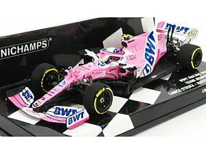 MERCEDES BWT - F1 RP20 TEAM SPORTPESA RACING POINT N 18 SEASON 2020 L.STROLL - PINK MATT BLUE /Minichamps 1/43 ~jJ[