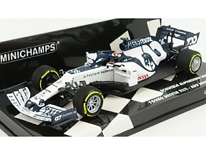 ALPHA TAURI - F1 AT01 HONDA RA620H TEAM ALPHA TAURI F1 N 38 TEST ABU DHABI 2020 Y.TSUNODA - WHITE BLUE /Minichamps 1/43 ~jJ[