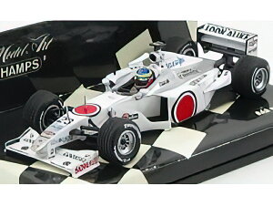 BAR - F1 02 HONDA N 23 SEASON 2000 R.ZONTA - WHITE SILVER RED /Minichamps 1/43 �~�j�J�[