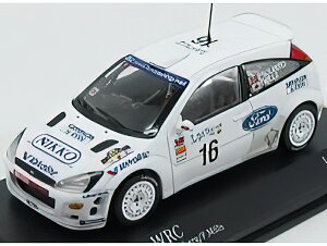 FORD ENGLAND - FOCUS WRC N 16 RALLY ARGENTINA 2000 P.SOLBERG - P.MILLS - WHITE /Minichamps 1/43 ~jJ[