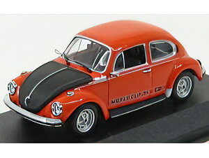 VOLKSWAGEN - BEETLE 1303 WORLD CUP 1974 - ORANGE BLACK /Minichamps 1/43 ~jJ[