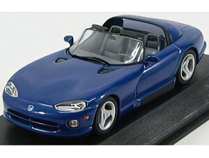 DODGE - VIPER CABRIOLET 1993 - BLUE MET /Minichamps 1/43 ~jJ[