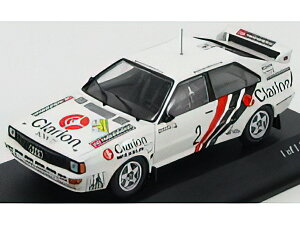 AUDI - QUATTRO RALLY N 2 RALLY SWEDISH 1984 EKLUND - WHITTOCK - WHITE /Minichamps 1/43 ~jJ[