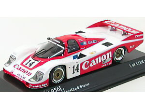 PORSCHE - 956B (BASE 935) 2.6L TURBO TEAM RICHARD LLOYD RACING N 14 2nd 24h LE MANS 1985 J.PALMER - J.WEAVER - R.LLOYD - WHITE RED /Minichamps 1/43 ~jJ[