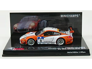 PORSCHE - 911 997-2 GT3R HYBRID N 9 24h NURBURGRING 2010 J.BERGMEISTER - R.LIETZ - M.HOLZER - M.RAGGINGER - WHITE MATT ORANGE /Minichamps 1/43 �~�j�J�[