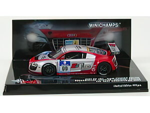 AUDI - R8 LMS N 99 24h NURBURGRING 2009 FASSLER - BASSENG - ROCKENFELLER - STIPPLER - SILVER RED /Minichamps 1/43 �~�j�J�[