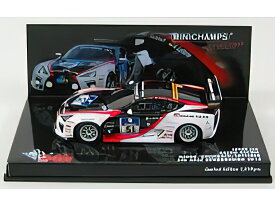 LEXUS - LFA N 51 24h ADAC NURBURGRING 2010 A.HAHNE - J.KRUMBACH - A.LOTTERER - BLACK WHITE RED /Minichamps 1/43 ミニカー