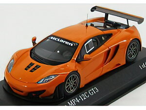 McLAREN - MP4-12C GT3 STREET 2012 - ORANGE /Minichamps 1/43 ~jJ[